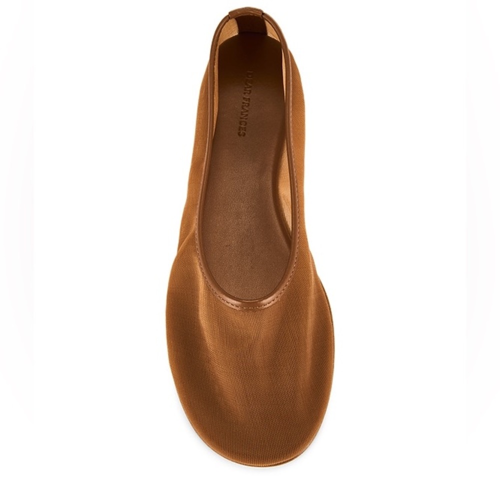 Dear Frances Tan Mesh Ballet Flat - Picture 4 of 9